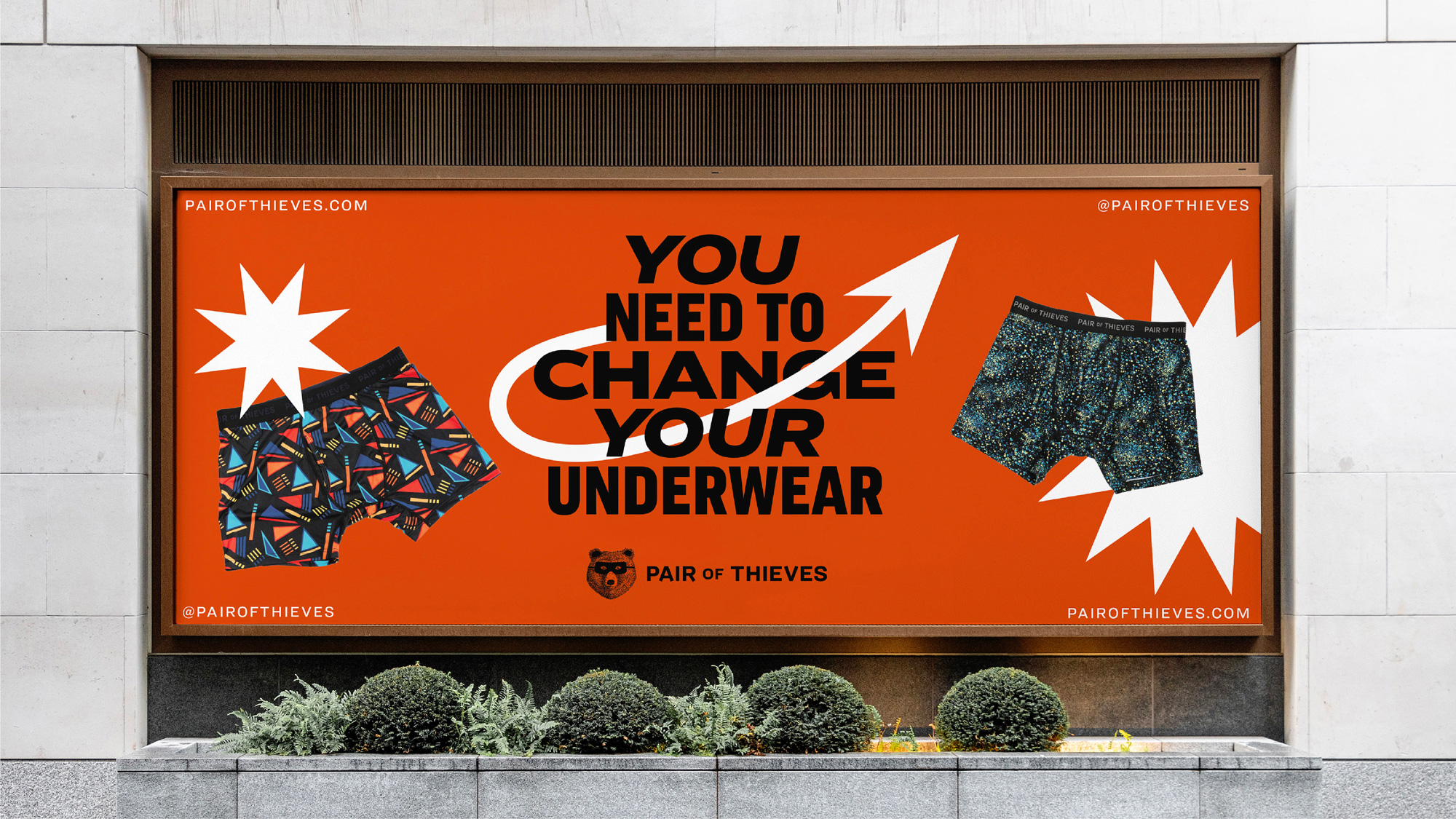 Pair of Thieves襪子內(nèi)衣公司品牌更新設(shè)計-廣告設(shè)計 Pair of Thieves襪子內(nèi)衣公司品牌更新設(shè)計-廣告設(shè)計