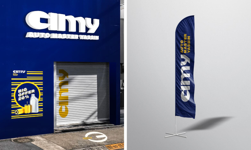 cimy 汽車維修保養(yǎng)服務(wù)中心logo設(shè)計vi設(shè)計