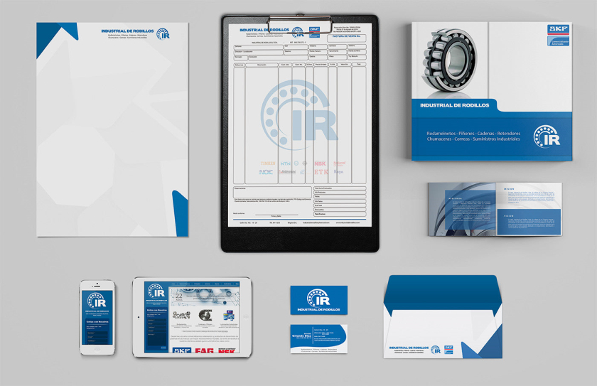skf IR工業(yè)軸承品牌形象設(shè)計與定位設(shè)計