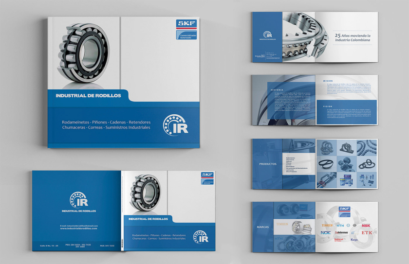 skf IR工業(yè)軸承品牌形象設(shè)計與定位設(shè)計