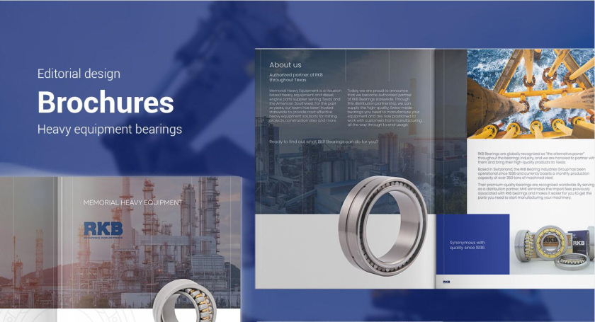 PKB機(jī)械工業(yè)軸承宣傳畫冊設(shè)計