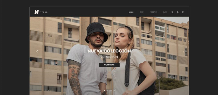 Nyord 服飾品牌識別設(shè)計-logo與vi設(shè)計-網(wǎng)站設(shè)計