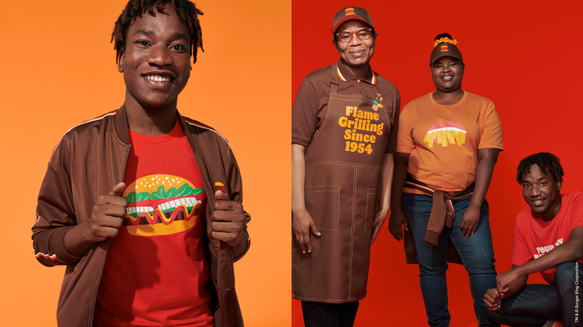 漢堡王快餐品牌形象更新設(shè)計,更像漢堡的復(fù)古logo設(shè)計制服服裝設(shè)計 漢堡王快餐品牌形象更新設(shè)計,更像漢堡的復(fù)古logo設(shè)計制服服裝設(shè)計