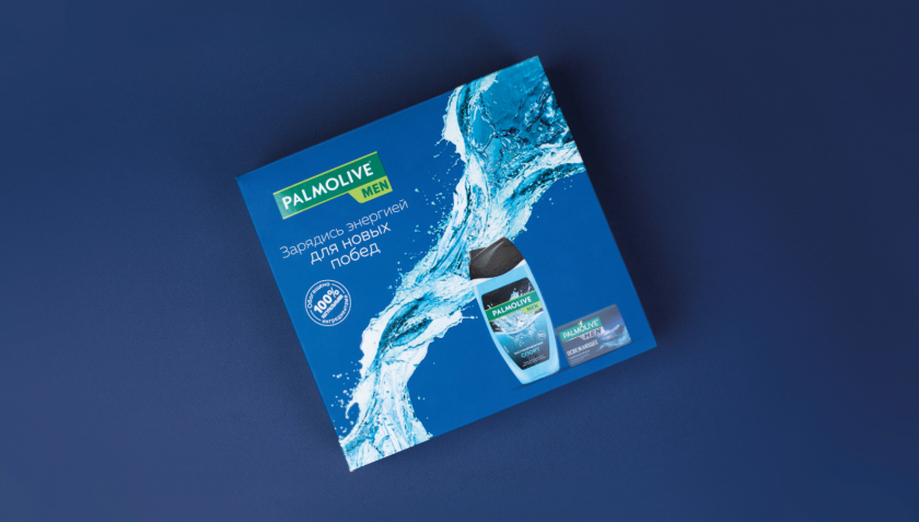 Palmolive 洗護(hù)沐浴露禮品套裝禮盒包裝設(shè)計(jì),對角線植物圖案 Palmolive 洗護(hù)沐浴露禮品套裝禮盒包裝設(shè)計(jì),對角線植物圖案