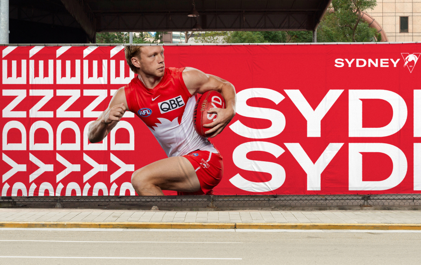 悉尼天鵝橄欖球足球體育俱樂部天鵝之眼新logo設(shè)計(jì)