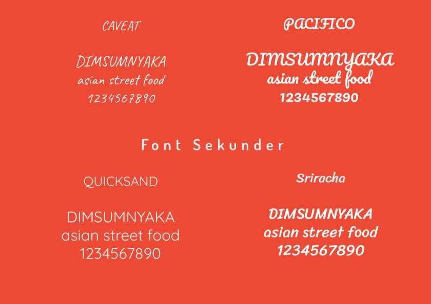 DIMSUMNYAKA 包子餃子點(diǎn)心手繪插圖設(shè)計