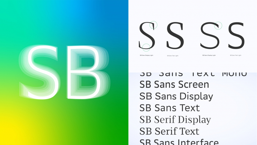 Сбер 金融銀行品牌重塑視覺形象vi設(shè)計(jì)系統(tǒng)-字體設(shè)計(jì)