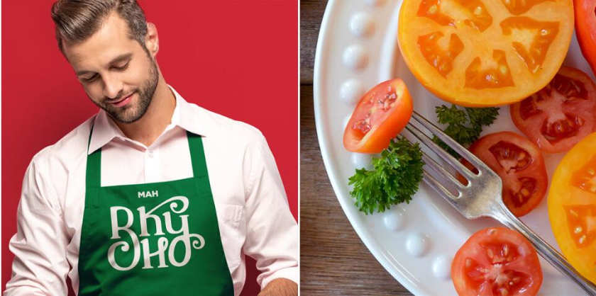 Вкусно 食品連鎖零售商品牌vi形象設(shè)計包裝設(shè)計，手寫字體+豐富配色營造食欲感