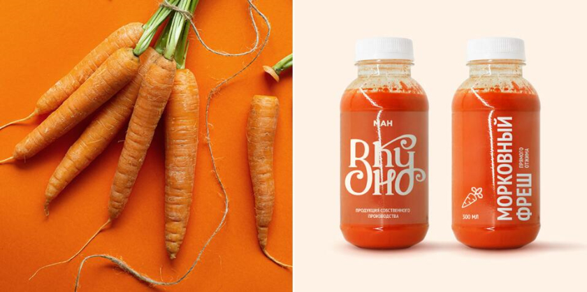 Вкусно 食品連鎖零售商品牌vi形象設(shè)計包裝設(shè)計，手寫字體+豐富配色營造食欲感