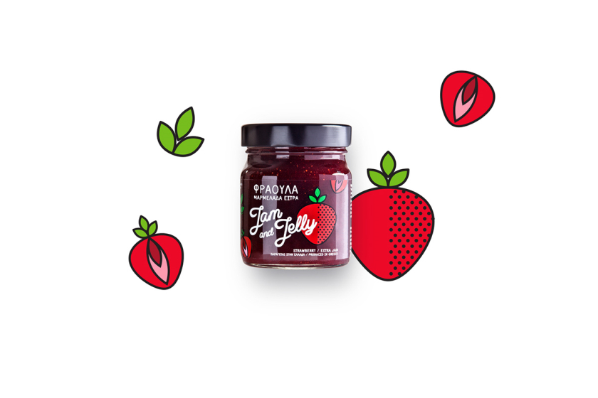 Jam and Jelly 果醬包裝設(shè)計“波普插圖風(fēng)格”