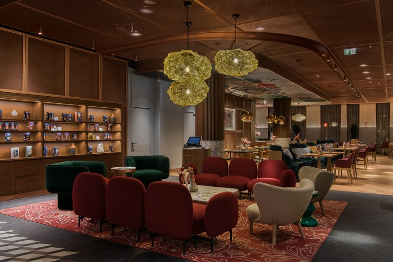 高級(jí)沙加爾餐廳餐飲室內(nèi)空間設(shè)計(jì)，藝術(shù)與奢華風(fēng)格