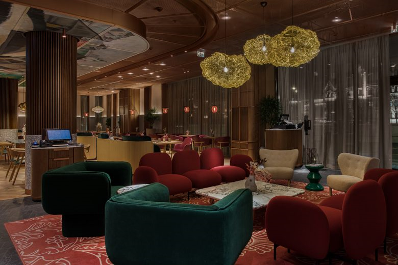 高級沙加爾餐廳餐飲室內(nèi)空間設(shè)計(jì)，藝術(shù)與奢華風(fēng)格