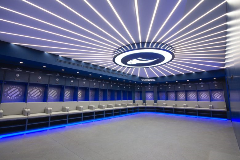 西班牙皇家馬德里球隊(duì)球員更衣室空間設(shè)計(jì)