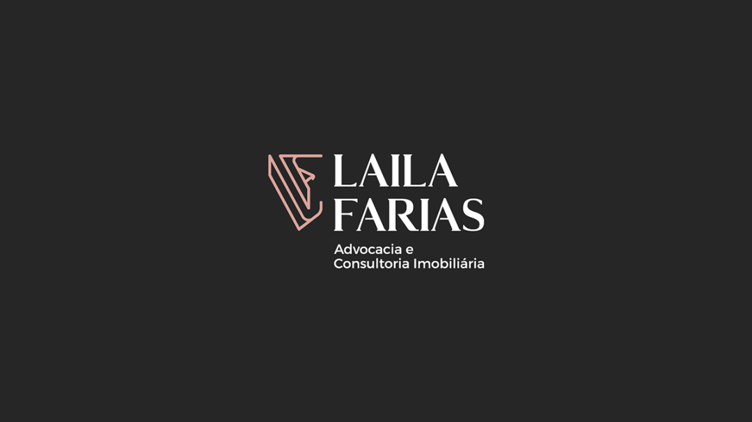 Laila Farias 法律律師工作室品牌視覺(jué)形象識(shí)別設(shè)計(jì)，優(yōu)雅的女性風(fēng)格