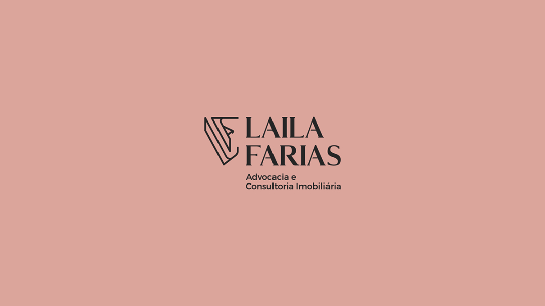 Laila Farias 法律律師工作室品牌視覺(jué)形象識(shí)別設(shè)計(jì)，優(yōu)雅的女性風(fēng)格