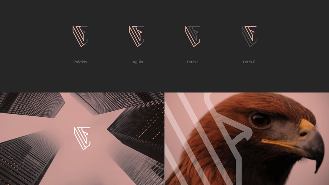 Laila Farias 法律律師工作室品牌視覺(jué)形象識(shí)別設(shè)計(jì)，優(yōu)雅的女性風(fēng)格