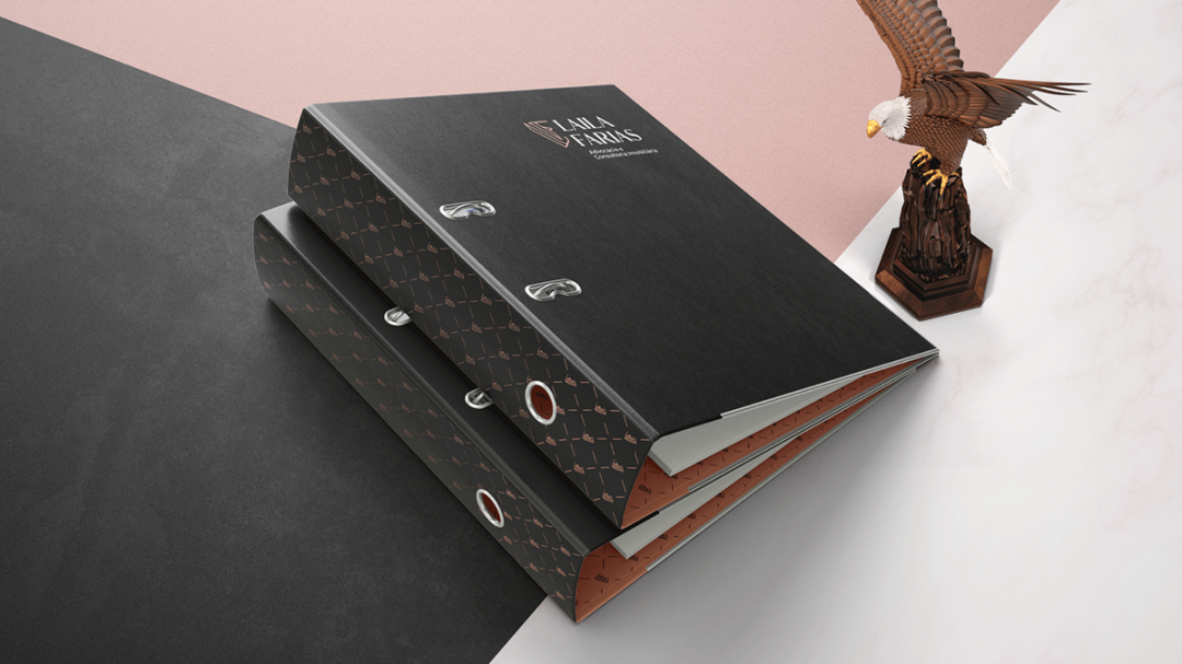 Laila Farias 法律律師工作室品牌vi視覺(jué)形象識(shí)別設(shè)計(jì)，優(yōu)雅的女性風(fēng)格