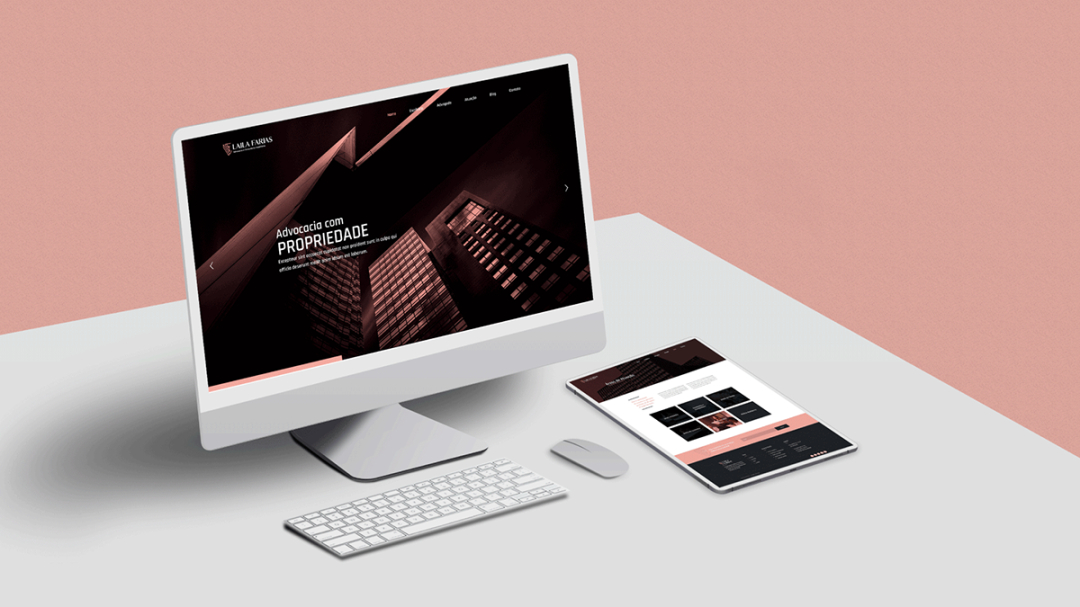 Laila Farias 法律律師工作室品牌vi視覺(jué)形象識(shí)別設(shè)計(jì)，優(yōu)雅的女性風(fēng)格