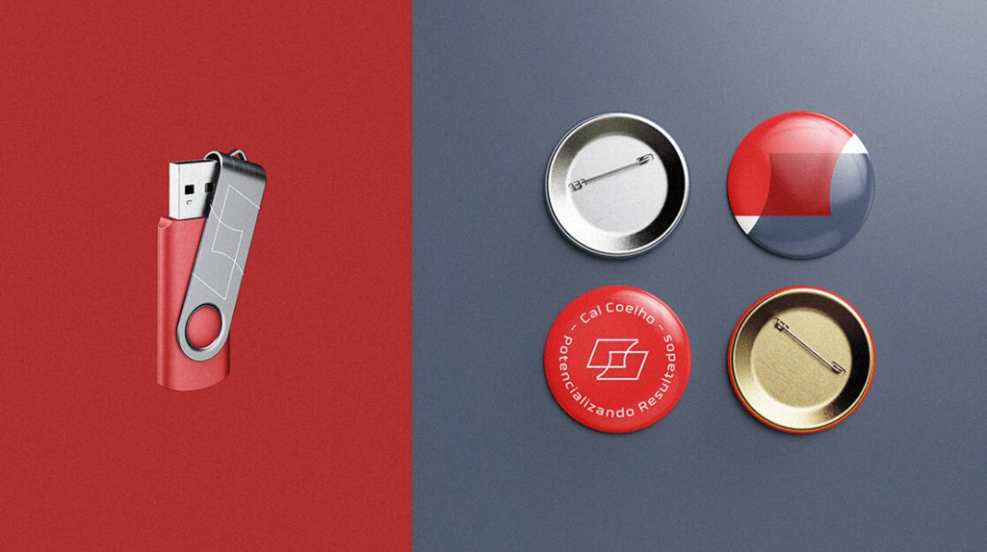 Cal Coelho 架構(gòu)師個(gè)人品牌logo設(shè)計(jì)vi設(shè)計(jì)，C+C突顯合作的設(shè)計(jì)理念