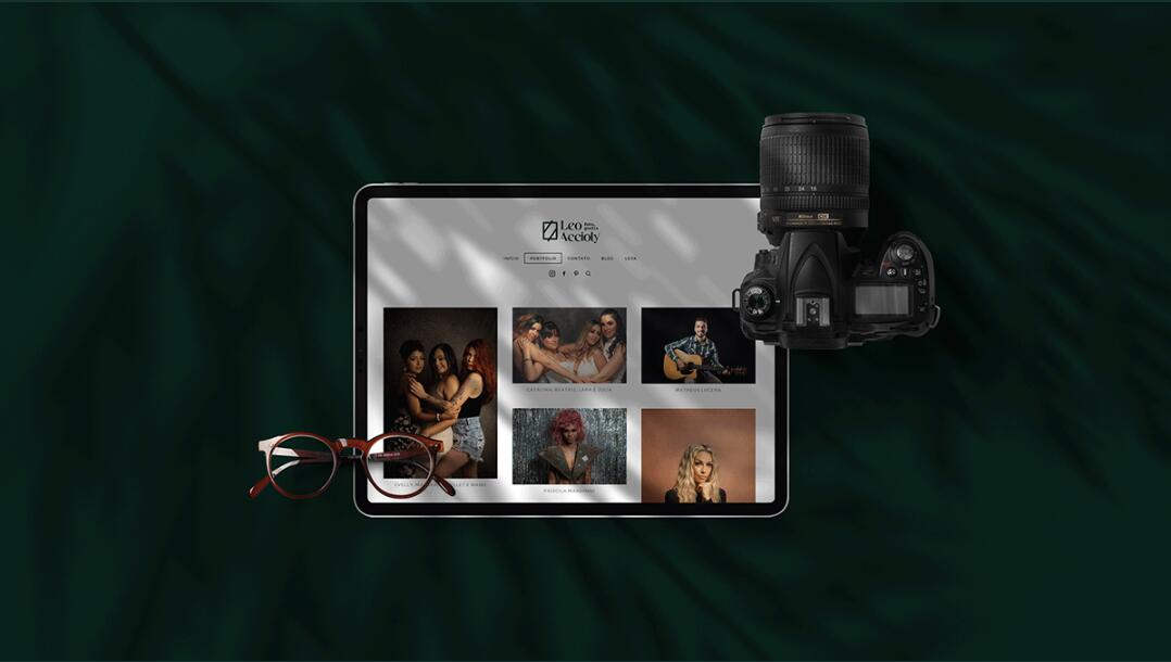 Leo Accioly 高質(zhì)量攝影公司品牌識(shí)別設(shè)計(jì)