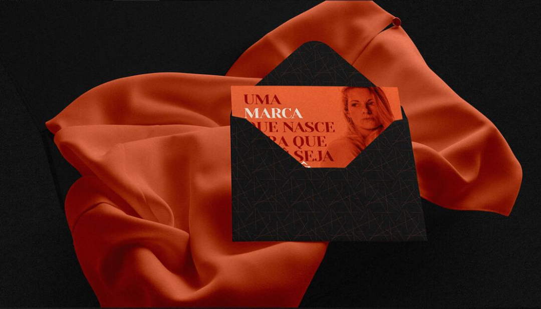 個性與時尚的Liz Almeida服裝品牌vi設(shè)計，以“雜亂而有序排列的線元素為輔助識別