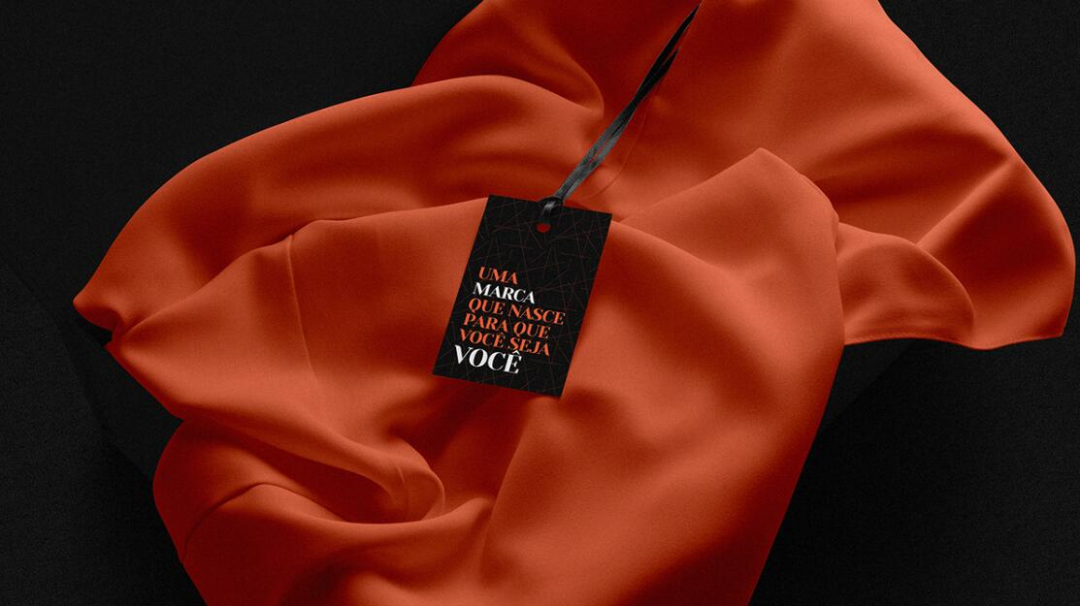 個性與時尚的Liz Almeida服裝品牌vi設(shè)計，以“雜亂而有序排列的線元素為輔助識別