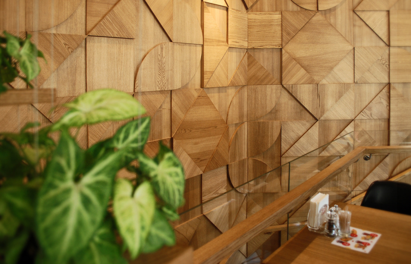 Chicken Cafe 幾何色塊小雞咖啡餐飲”LOGO+輔助圖形”設(shè)計(jì)