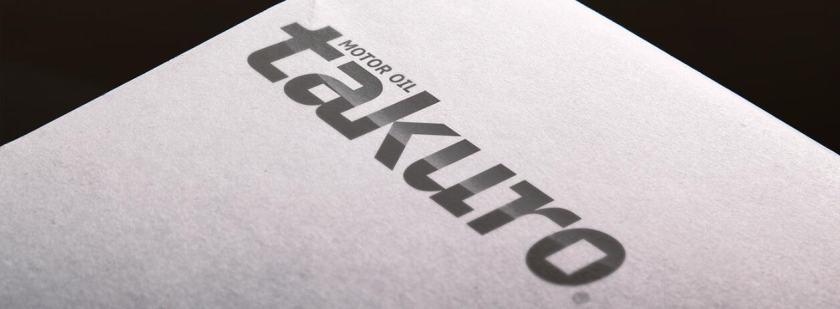 Takuro潤滑油包裝設(shè)計(jì)“旭日”紅色圓圈圖形創(chuàng)意