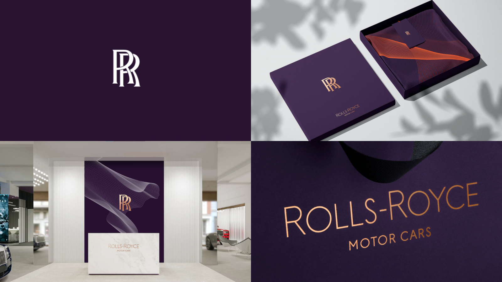 “統(tǒng)治者”品牌原型視覺形象設(shè)計：勞斯萊斯豪華車品牌logo-vi視覺設(shè)計