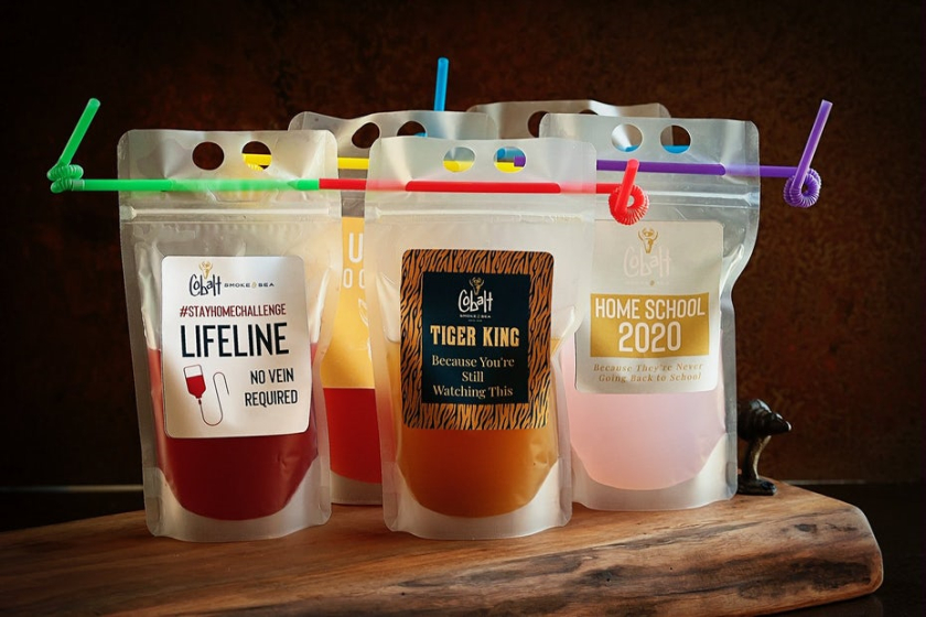 外帶外賣雞尾酒包裝設(shè)計