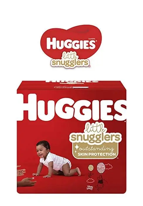Huggies母嬰用品紙尿褲品牌vi視覺形象升級包裝設(shè)計
