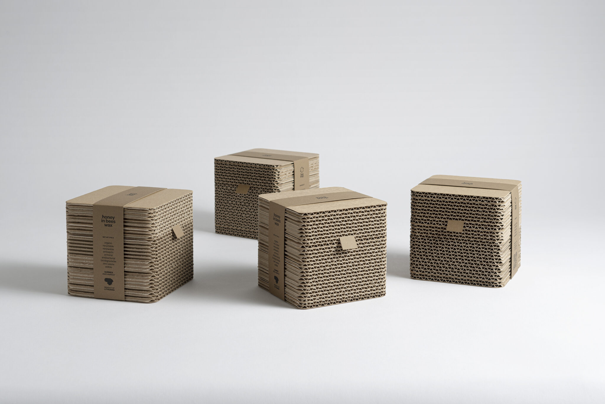 BEE LOOP 蜂蠟蜂膠蜂環(huán)膠囊包裝設(shè)計(jì)，回收紙環(huán)保包裝