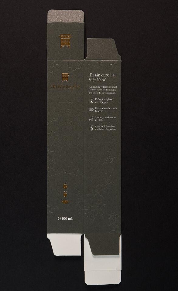 Skinlosophy 東方中藥草本化妝品包裝設計“金箔沖壓工藝” Skinlosophy 東方中藥草本化妝品包裝設計“金箔沖壓工藝”