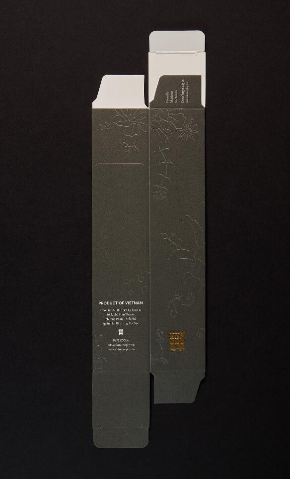 Skinlosophy 東方中藥草本化妝品包裝設計“金箔沖壓工藝” Skinlosophy 東方中藥草本化妝品包裝設計“金箔沖壓工藝”