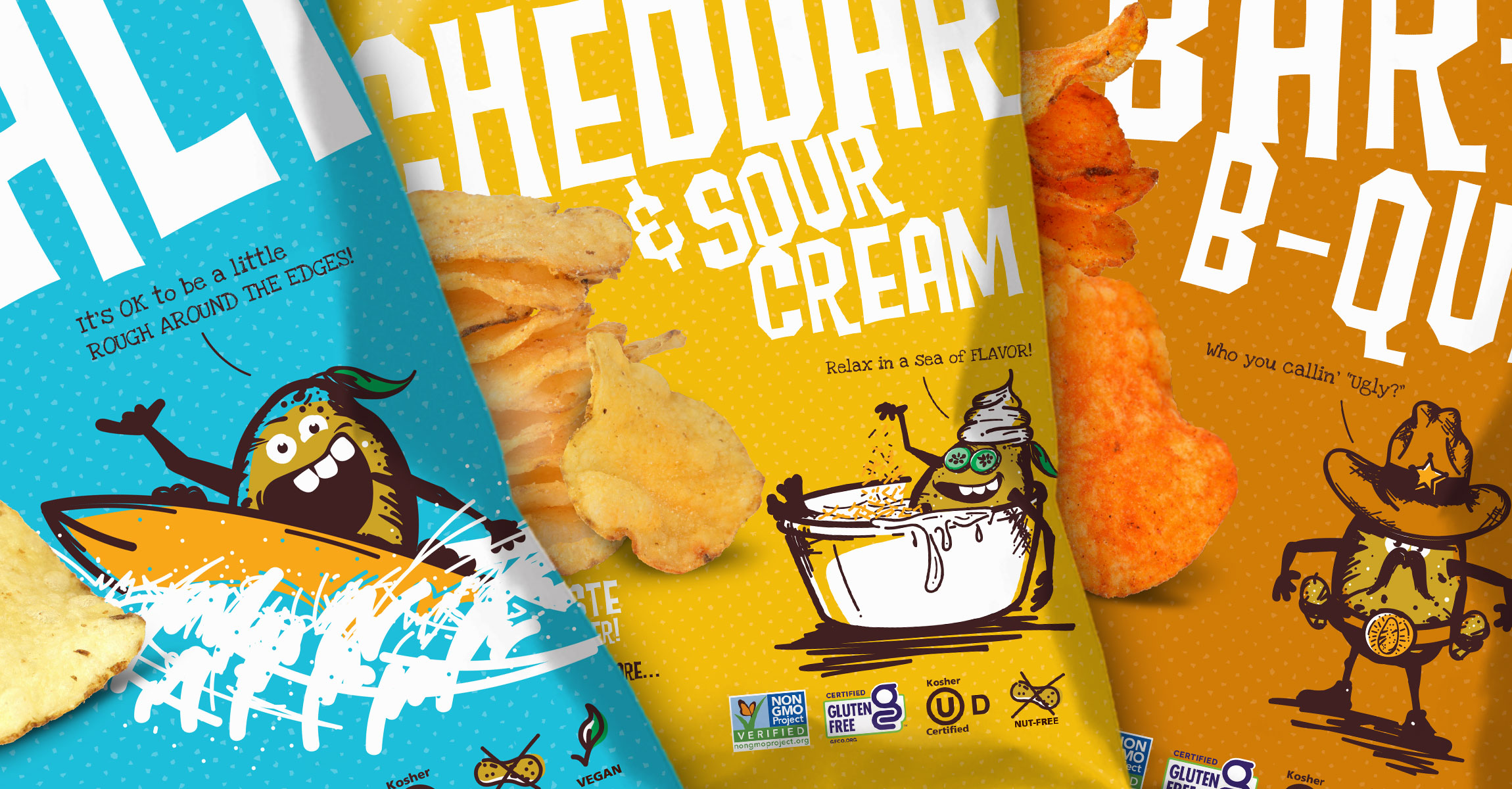 我很丑但我很好吃, Uglies薯片品牌戰(zhàn)略、卡通設(shè)計(jì)、包裝設(shè)計(jì) 我很丑但我很好吃, Uglies薯片品牌戰(zhàn)略、卡通設(shè)計(jì)、包裝設(shè)計(jì)