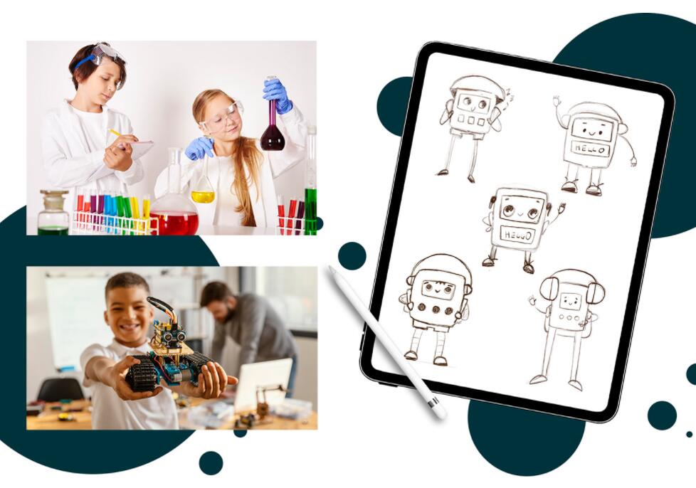 ALEKS 機(jī)器人卡通人物設(shè)計(jì)，書包造型