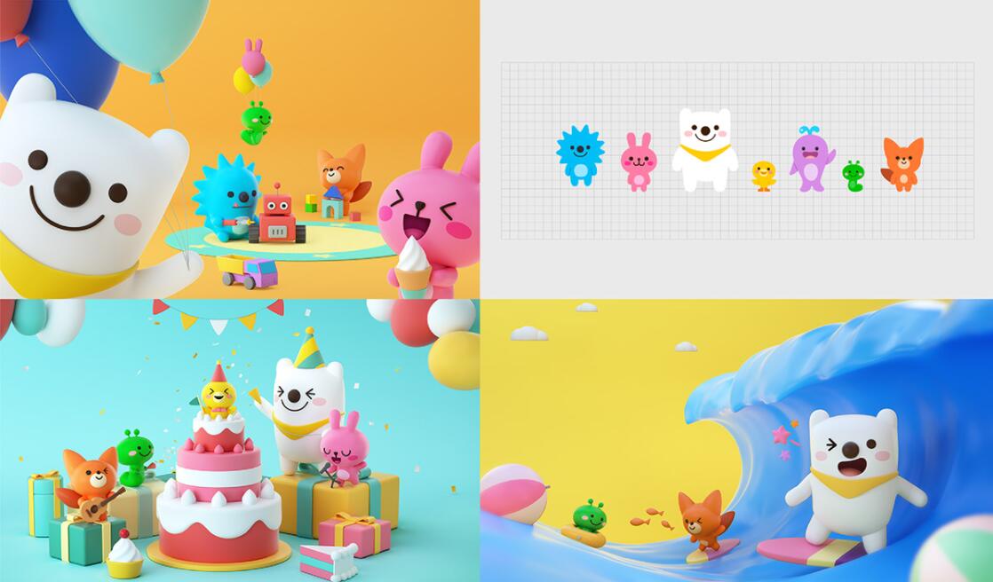 JUNIVER 幼兒園學?!鞍仔芡米哟题喿雍k嗪偯x”家族吉祥物設(shè)計 JUNIVER 幼兒園學?!鞍仔芡米哟题喿雍k嗪偯x”家族吉祥物設(shè)計