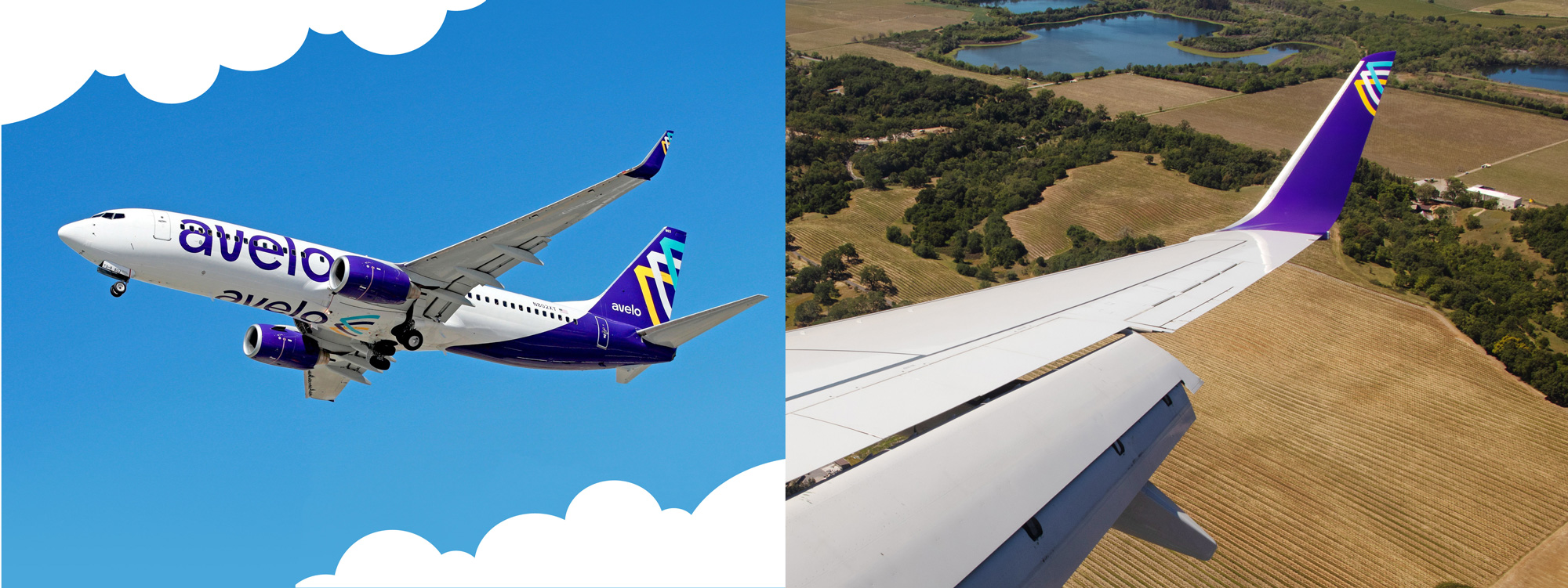 Avelo 航空公司品牌視覺(jué)形象設(shè)計(jì)-logo vi設(shè)計(jì)