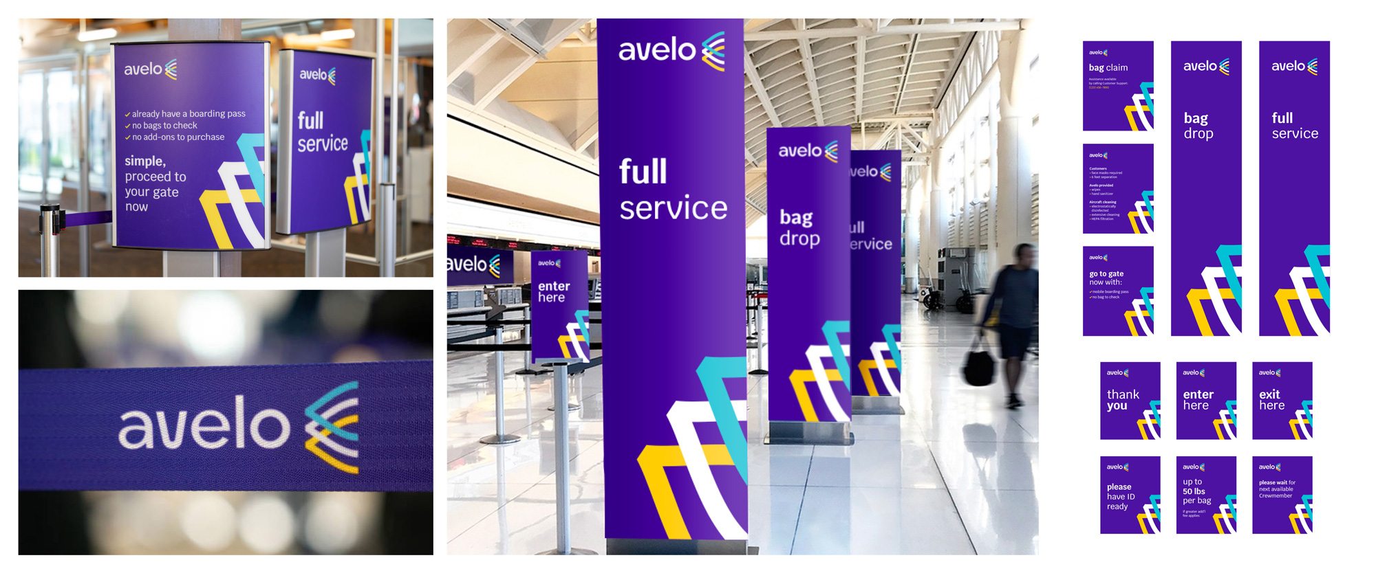 Avelo 航空公司品牌視覺(jué)形象設(shè)計(jì)-logo vi設(shè)計(jì)