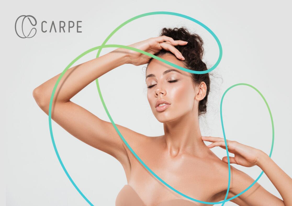 CARPE 美容整形塑形醫(yī)院logo設(shè)計vi設(shè)計，線條字母c