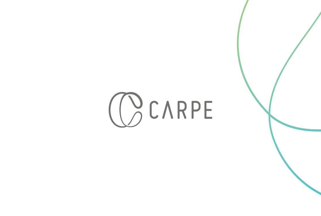 CARPE 醫(yī)療美容整形塑形醫(yī)院logo設計vi設計，線條字母c