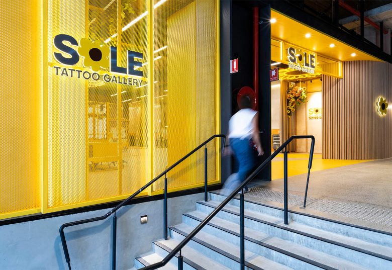 Sole藝術(shù)畫廊及辦公空間設(shè)計”向日葵“概念元素