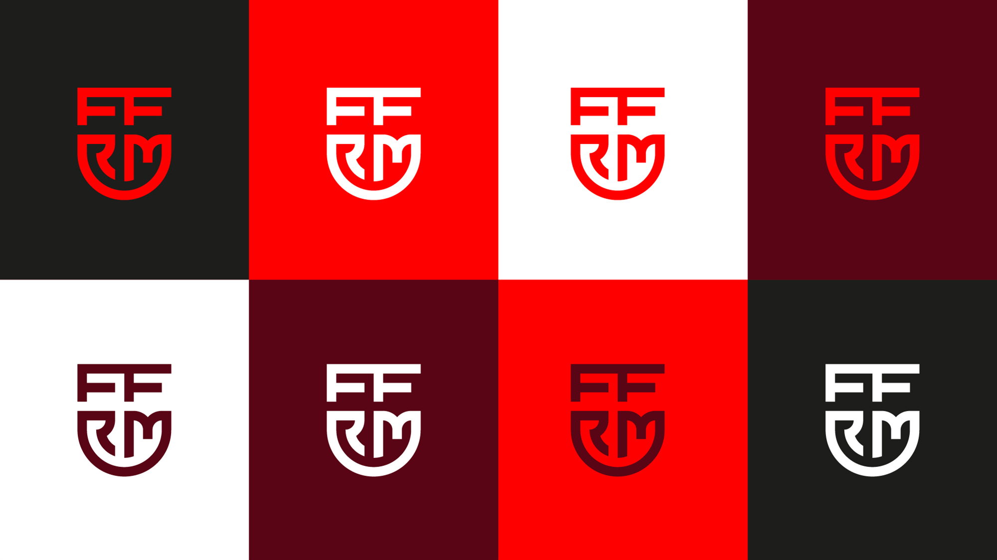 FFRM穆爾西亞地區(qū)足球聯(lián)合會(huì)俱樂(lè)部字母盾牌logo設(shè)計(jì)vi設(shè)計(jì) FFRM穆爾西亞地區(qū)足球聯(lián)合會(huì)俱樂(lè)部字母盾牌logo設(shè)計(jì)vi設(shè)計(jì)