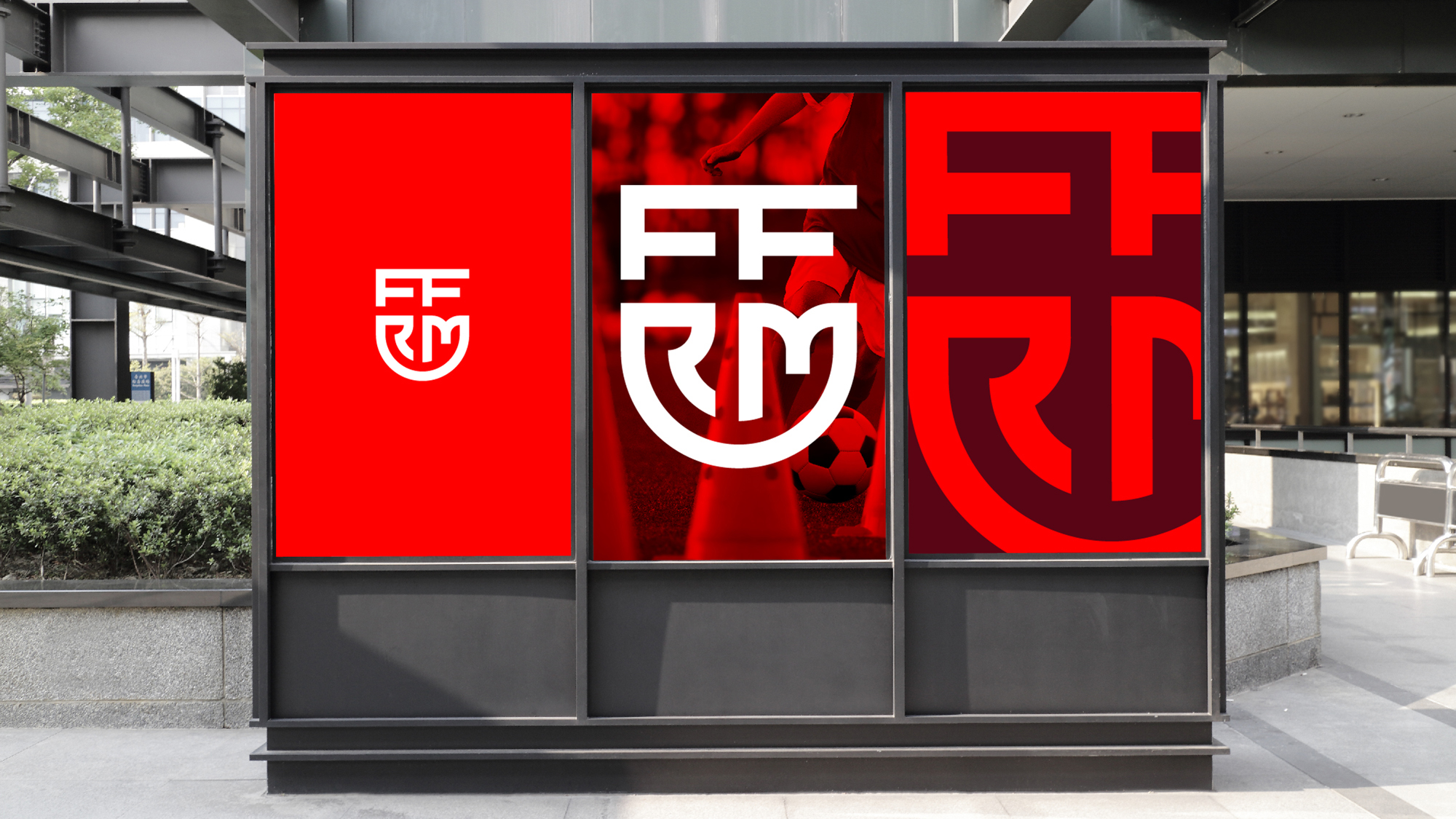 FFRM穆爾西亞地區(qū)足球聯(lián)合會(huì)俱樂(lè)部字母盾牌logo設(shè)計(jì)vi設(shè)計(jì) FFRM穆爾西亞地區(qū)足球聯(lián)合會(huì)俱樂(lè)部字母盾牌logo設(shè)計(jì)vi設(shè)計(jì)