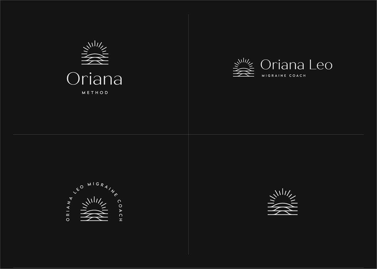 20個美學(xué)平衡的簡單logo設(shè)計示例靈感--太陽升起與組合規(guī)范示例