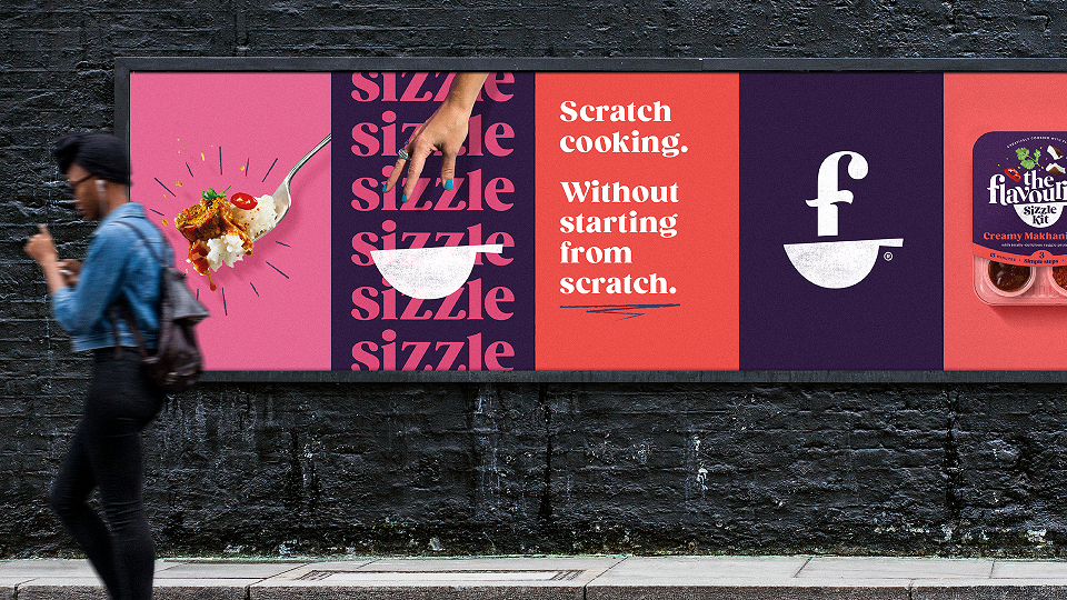 The Flavourists 方便速食食品調(diào)味品“平底鍋”品牌logo設(shè)計(jì)與包裝設(shè)計(jì)