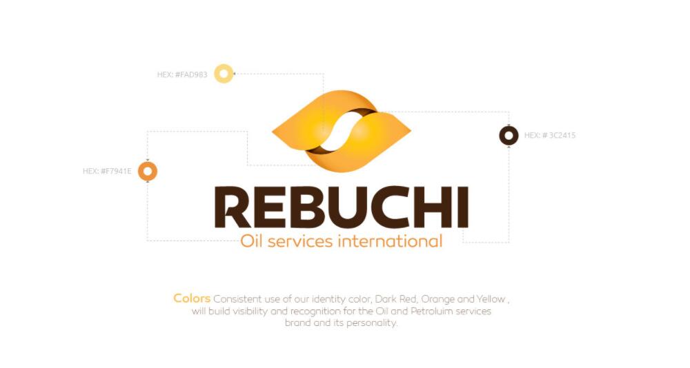 Rebuchi 油田服務公司標志設計“交互循環(huán)”