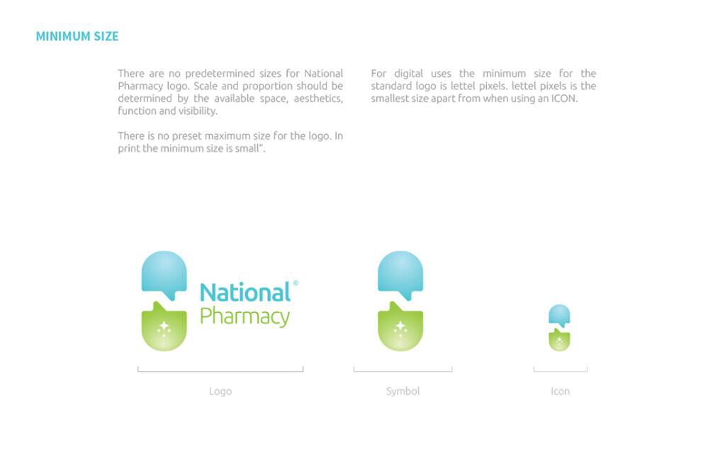 National Pharmacy 生物醫(yī)藥制藥公司logo設(shè)計“字母N切割膠囊“圖形