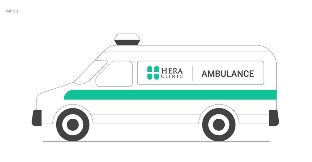 Hera Clinic 赫拉診所醫(yī)院logo設(shè)計vi設(shè)計，H字母+十字