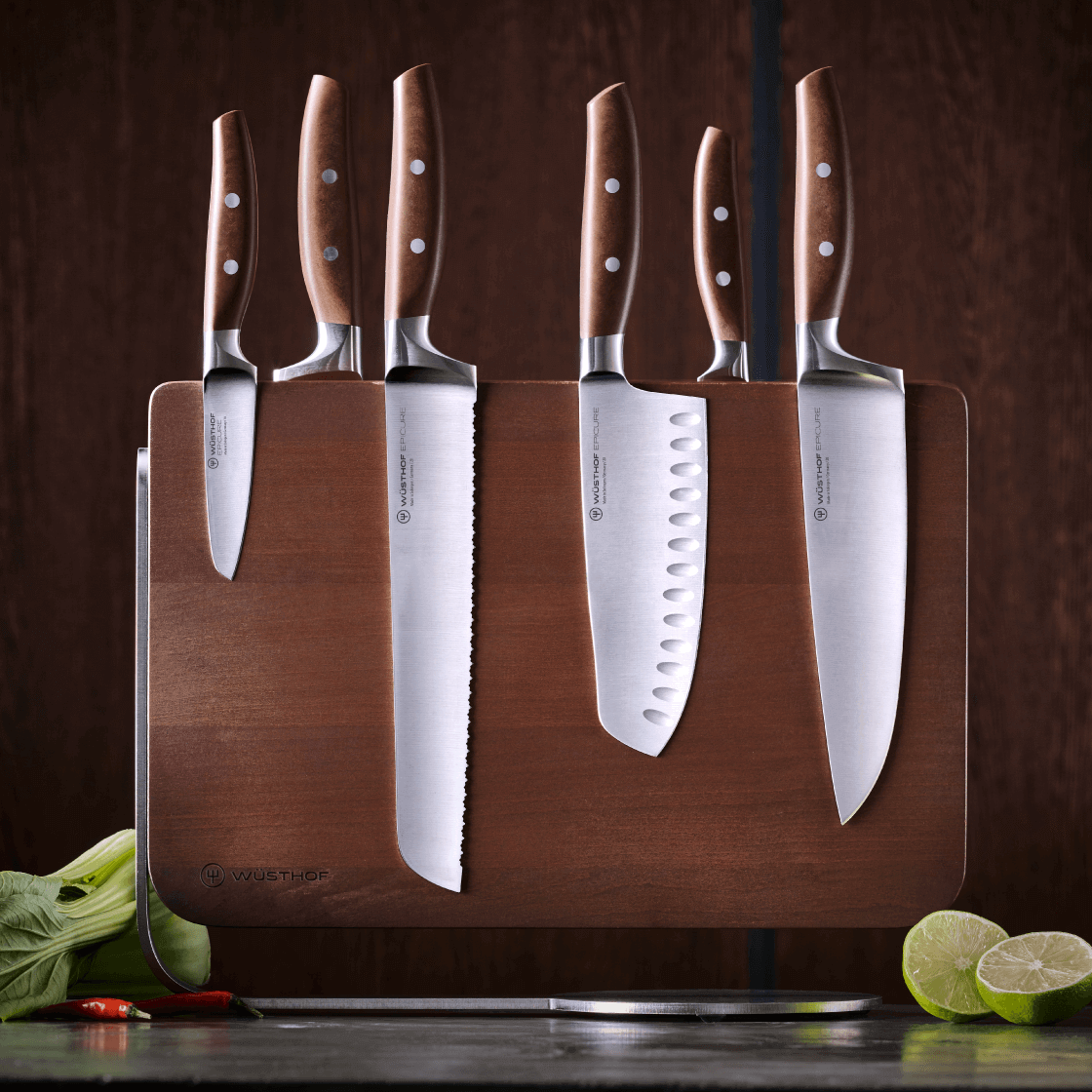 Wüsthof廚房刀具logo設計“字母w三叉戟”